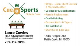 Cowles, Lance - Cue Sports Business Cards 162820-01.jpg