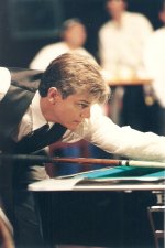 CJ Wiley and my cue.jpg