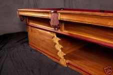 Zebra Purple Heart Walnut Table 6.JPG