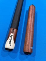 Sold - Predator Limited P3 Rosewood mr 626 Pool Cue with Sold - Predator Limited P3 Rosewood mr 626 Pool Cue with