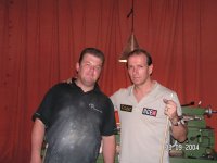 Me, st work at the Amsterdam Open 2003, fixing Ortmann's cue.jpg