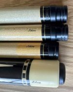 Schon 1993 SP-40 (BUTT w-3 Shafts) One Orig. w-Letters; Two Cursive Logo On Shaft.jpg