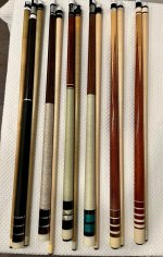 Doc Frye and Brunswick cues 2.jpg