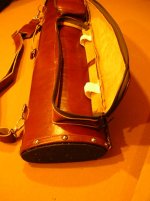 3x6 Brown Distressed Leather Cue Case 003.jpg