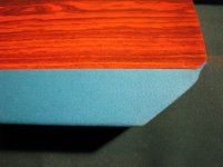 Finished up rails, cloth going on, tables together tomorrow 013.JPG