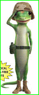 gecko standing salute.GIF gecko standing salute.GIF