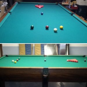 1905 Brunswick Snooker Table