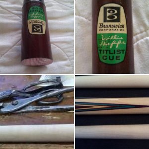 Phillippi cue, now gone to better home.