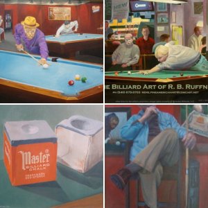 The Pool and Billiard Paintings of Rene B. Ruffner