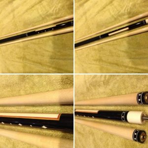 Bob Owen box ebony cue