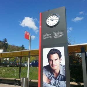 Biel is the Watch City. You'll find even at Bus Stops real ROLEX, OMEGA & other Swiss Watches!