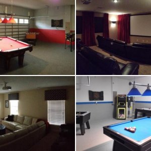 Game Rooms and Home Theaters
