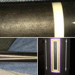 ebony box cue