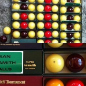 Vintage aramith unused