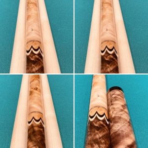 2019 Sugartree Black Am Walnut and RM Maple Burl