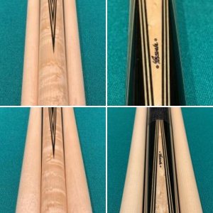 Tascarella Bumperless Hoppe Cue