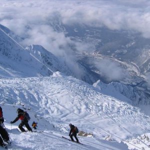 Glacier Rond approach