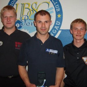 third place Ammerer Lois, first place Huber Richard, second place Florian Rettenbacher (I)