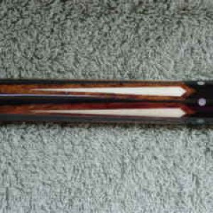 DSC07646 1 6 koa points into ebony with ivory inserts.