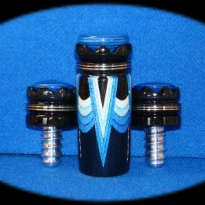 Blue Flame Cap Set