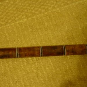 Kurt Kobayashi's cue handle section in progress