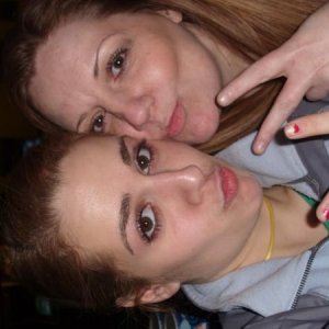 My daughter and me