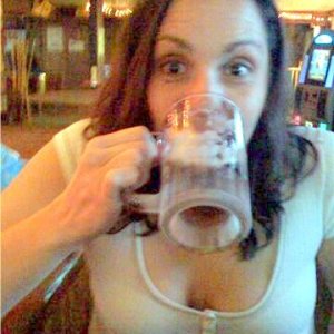 I am so not a beer girl