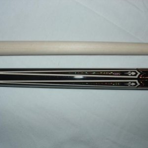 Design on forearm of the Cuetec Thunderbolt