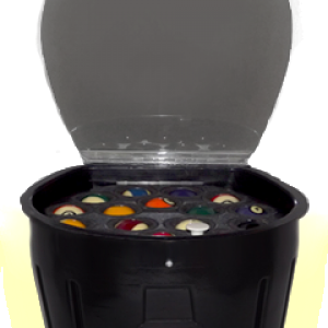 Cleaner with Lid Open