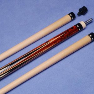 Carmeli Wrapless Forward Reverse 6 Point Ebony Loco Cocobolo Recut Fiddelback 5A Curly Maple