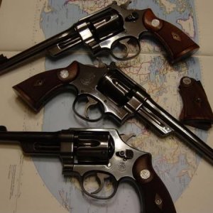 Three rare police Smith&Wessons  pre WWII