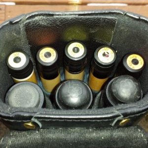 Instroke fully loaded w/cues & shafts.