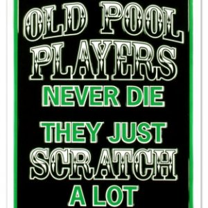 Old Pool Players Posters