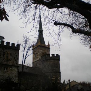 Our very old castle (built in the 16th century) in "the very old part of" Biel