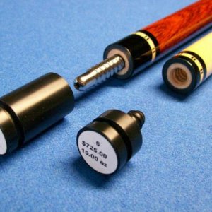 AE Custom Cue by Jeff Fugal with Radial Pin and Joint Protectors