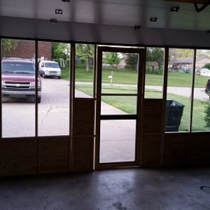 all three sections installed, inside view.