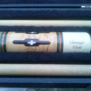 C11 McDermott   
found in thrift store !
being refinished by Dave Jones.
 Anyone know who Chicago Carl is
