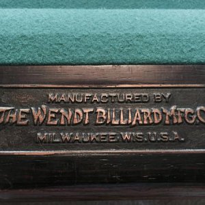 Wendt Billiard MFG Co.