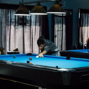 Steve sherman Shooting at Corner Pocket