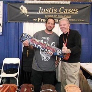 Hanging with a legend! Mr. Jack Justis.