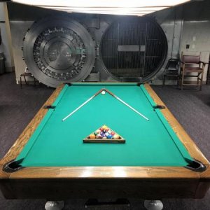 bank shot billiards vault