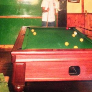 I was 15 (June or July 2001 in Ireland) ... English 8-Ball? I don't remember. Irish Whiskey tastes good ... I do remember that