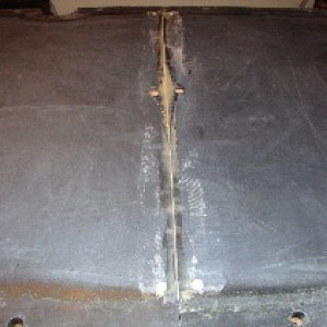 finished seam bondo