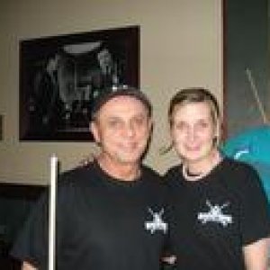Ronnie Wiseman and I after he won our tournament.