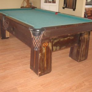 As it was when I first moved it.  Complete with the 20+ year old cloth.