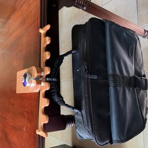 Cue Rest with Bag 2