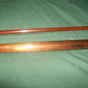 Rare Cue Rose Wood forearm and shaft 12.6-7