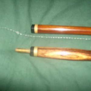 Rare Cue with 5 16 joint brass-Phenollic