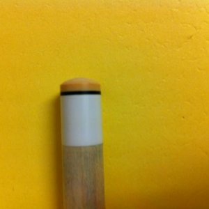 White Diamond Break Tip Installed