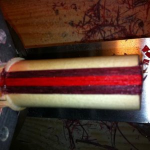 Custom Joint Protectors with colored Veneers